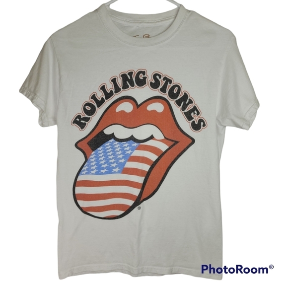 Rolling Stones tongue tshirt Men's small - Picture 2 of 5